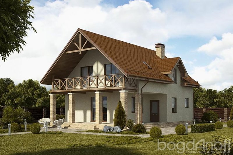 Дом 120 кв с мансардой