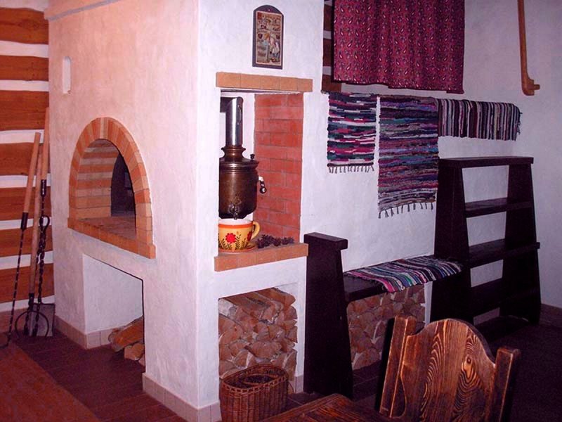 Старинные русские печи с лежанкой
