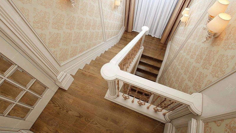 Лестничные марши в классическом стиле