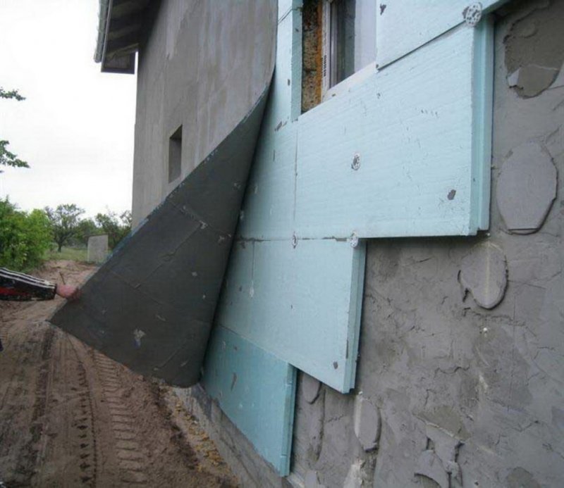Отделочные работы фасада дома