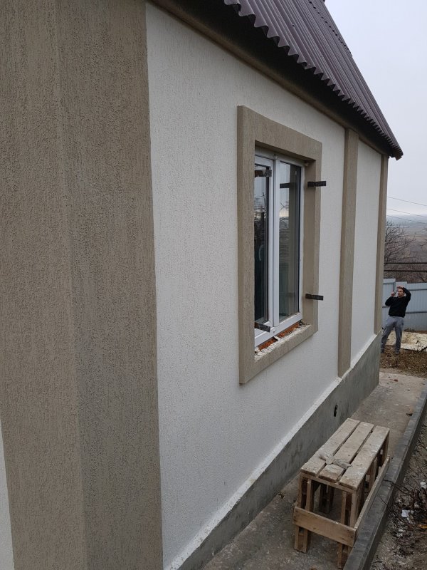 Отделка домов снаружи короедом
