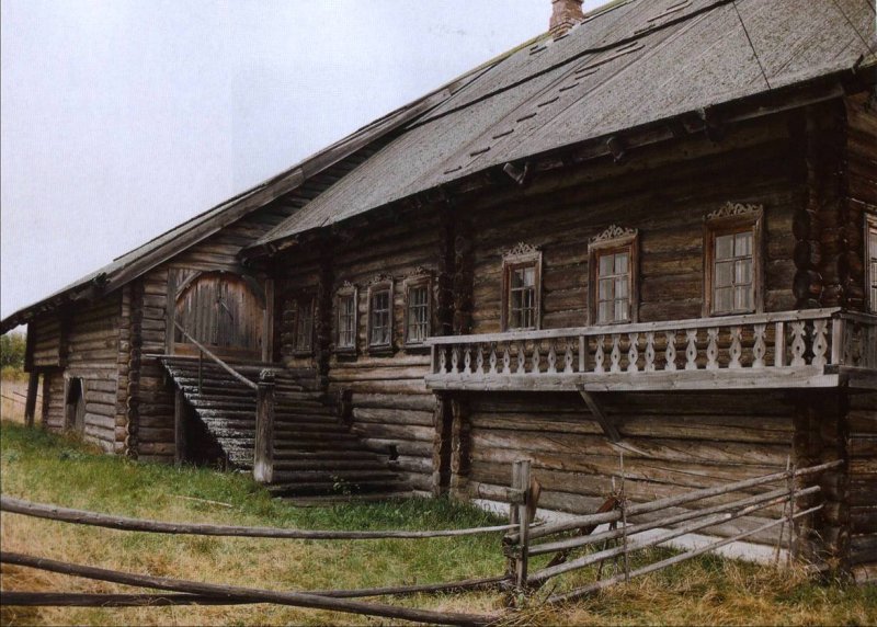 Дом Сергина. 1884 Год. Деревня Мунозеро