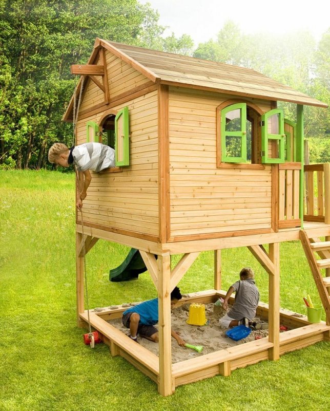 Детские домики из дерева