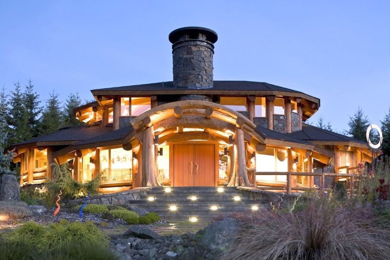 Post and Beam канадская рубка