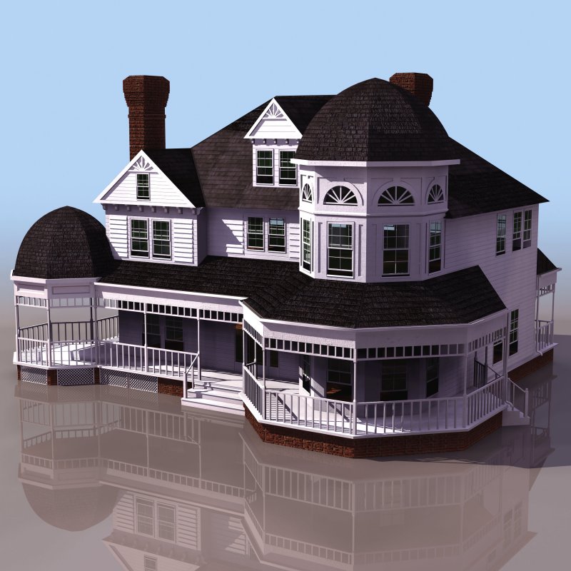 Моделирование архитектуры 3ds Max