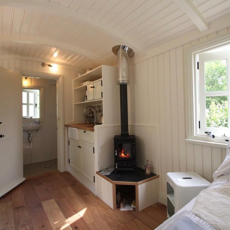 Tiny House с печкой