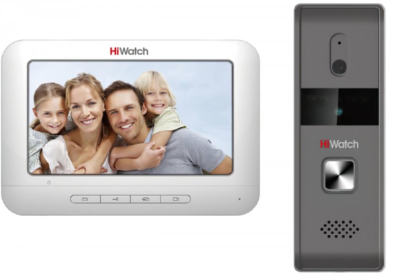 Видеодомофон Hikvision HIWATCH DS-d100m