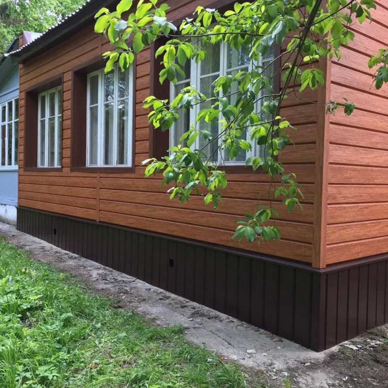 Металлический сайдинг евробрус пихта