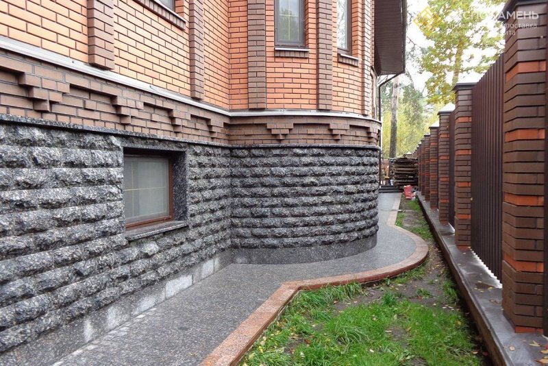 Отливная планка для цоколя