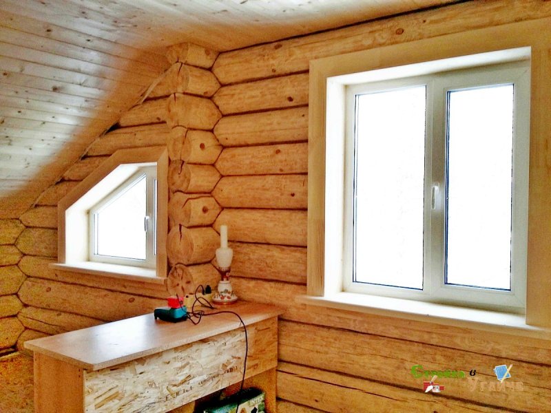 Деревянные подоконники из массива лиственницы
