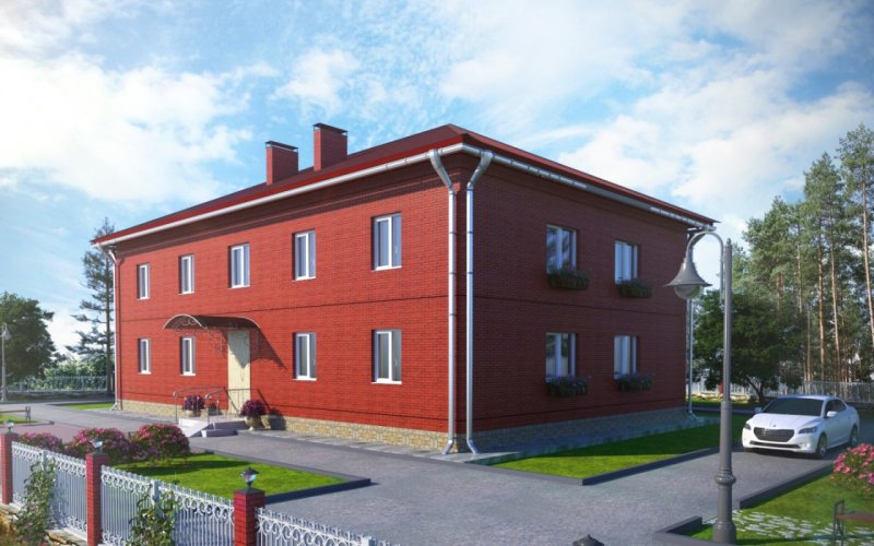 Многоквартирный дом в классическом стиле