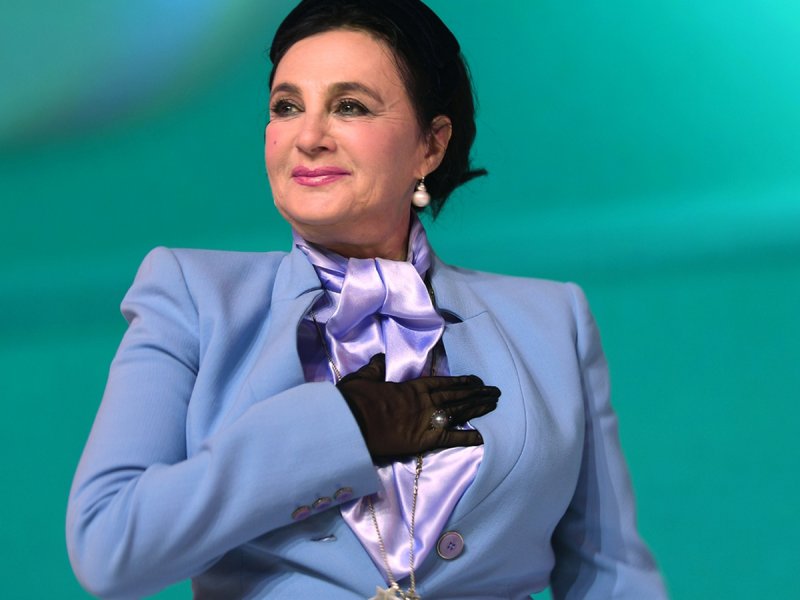 Ирина Винер-Усманова и Владимир Путин
