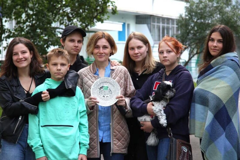 Иван Охлобыстин с семьей 2019