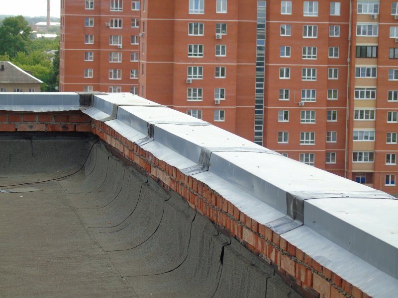 Кровля панельного дома