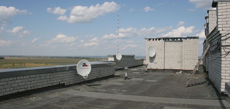 Многоэтажки Росси крыша