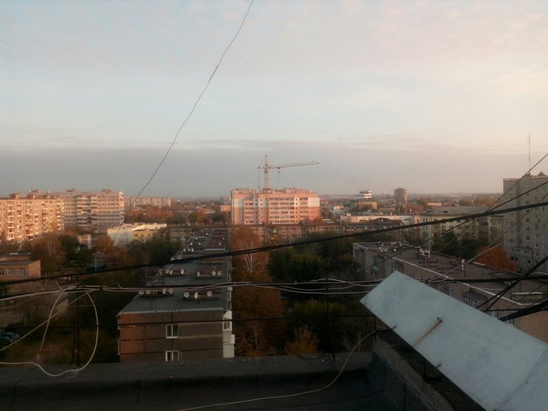 Вид с 5 этажа