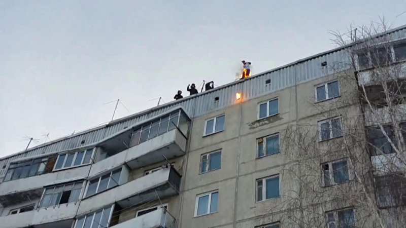 Крыша 9 этажа