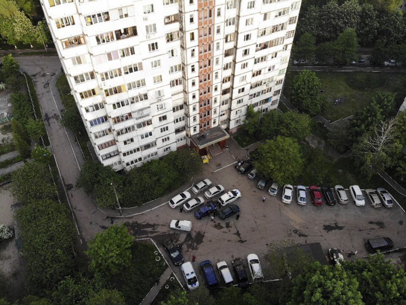 Вид с 16 этажа