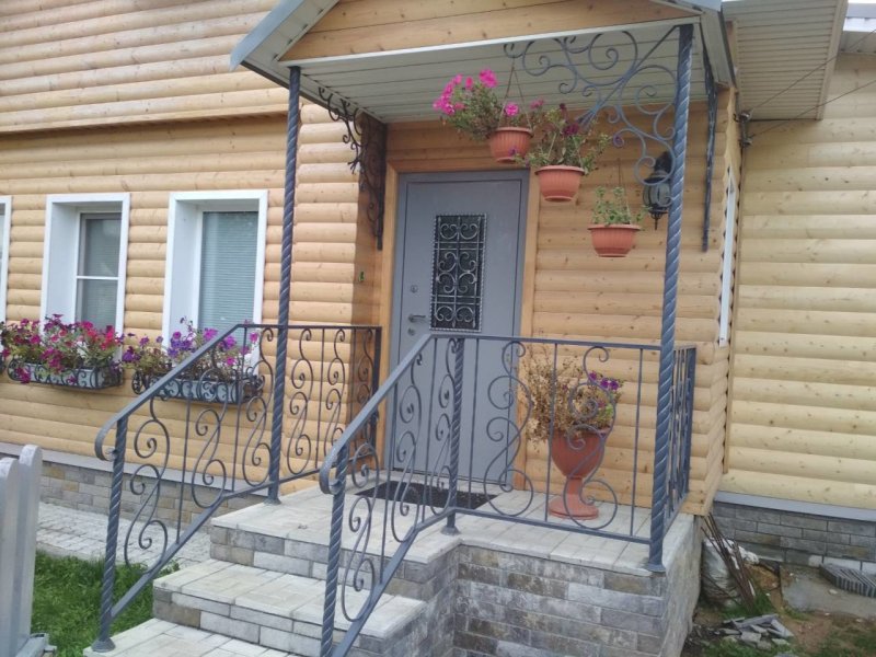 Крыльцо для частного сталинки