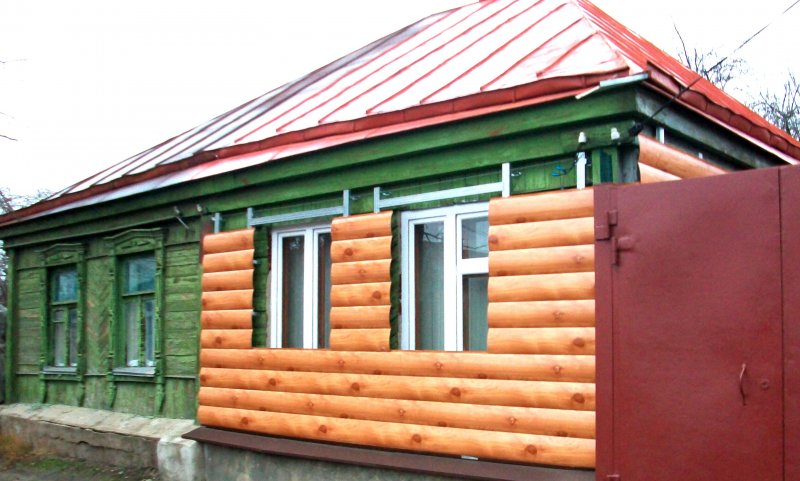 Отделка старого дома снаружи