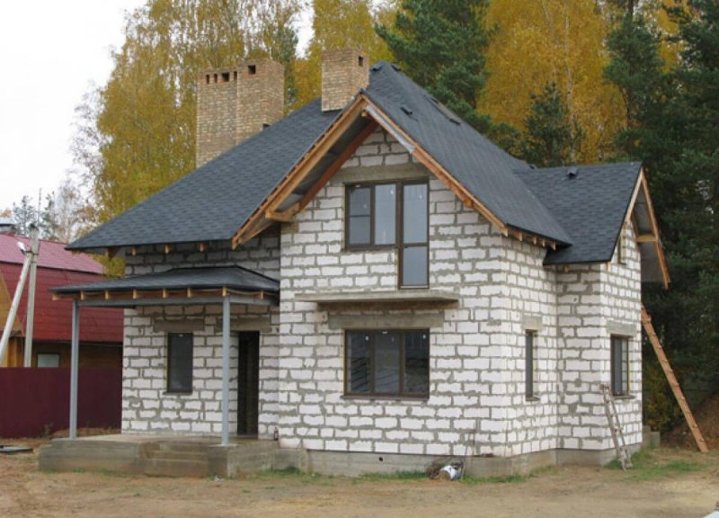 Дома из газобетонных блоков