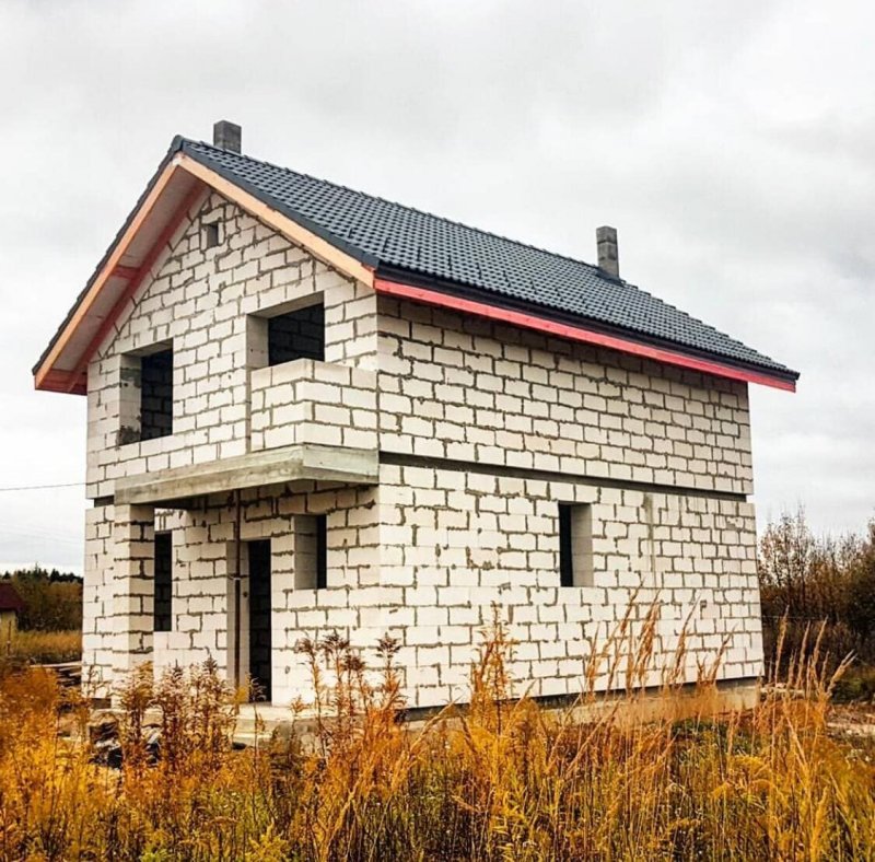 Дом из газобетона