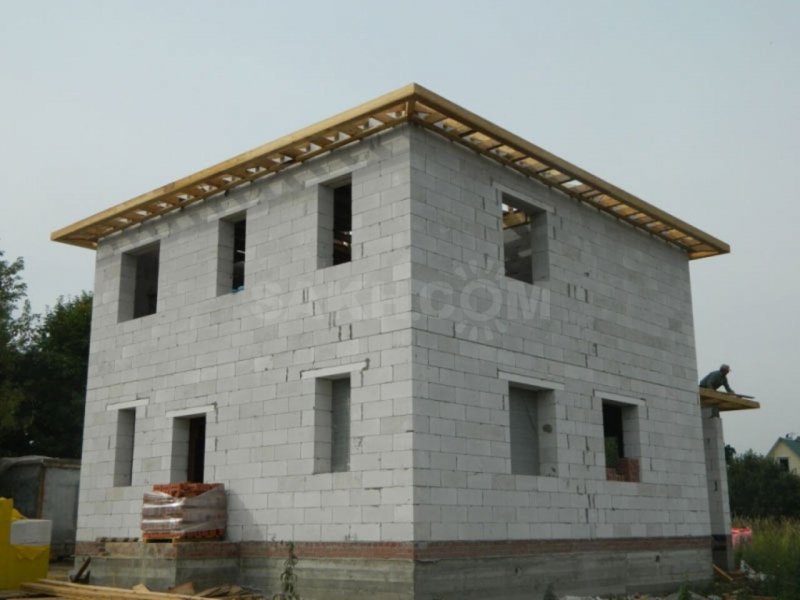 Газоблок дом