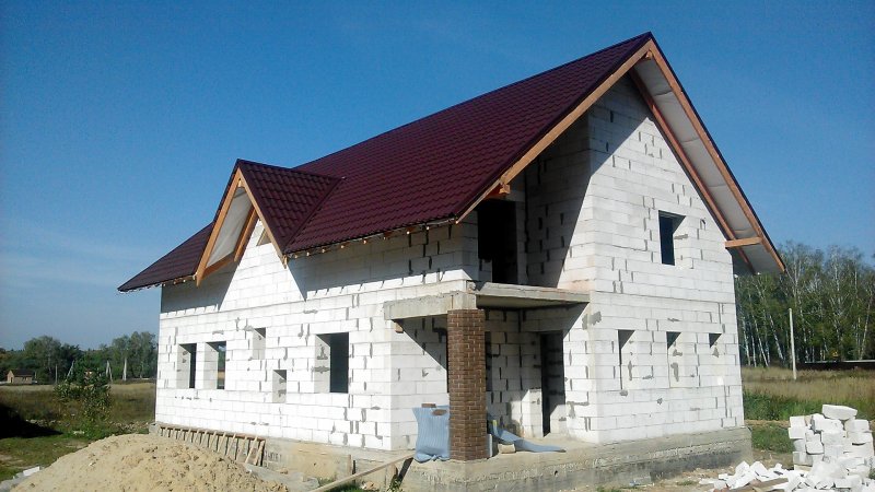 Газобетон д400