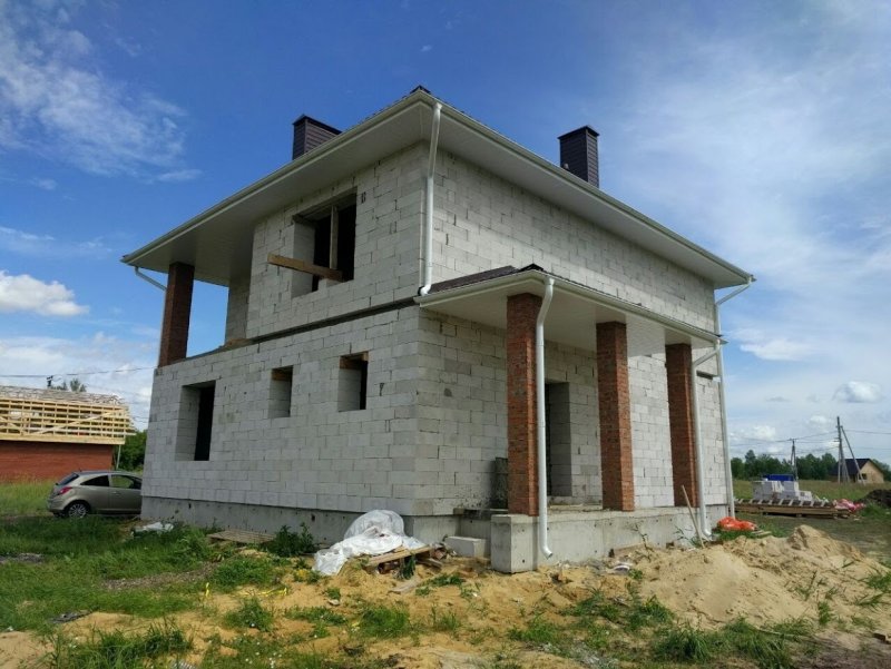 Дом из газосиликатных блоков