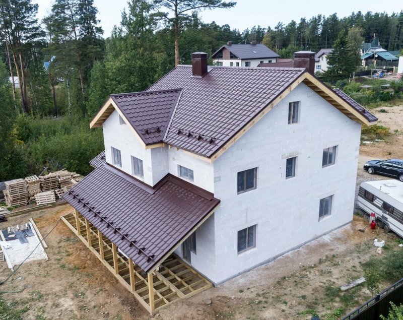 Дом газобетон под ключ