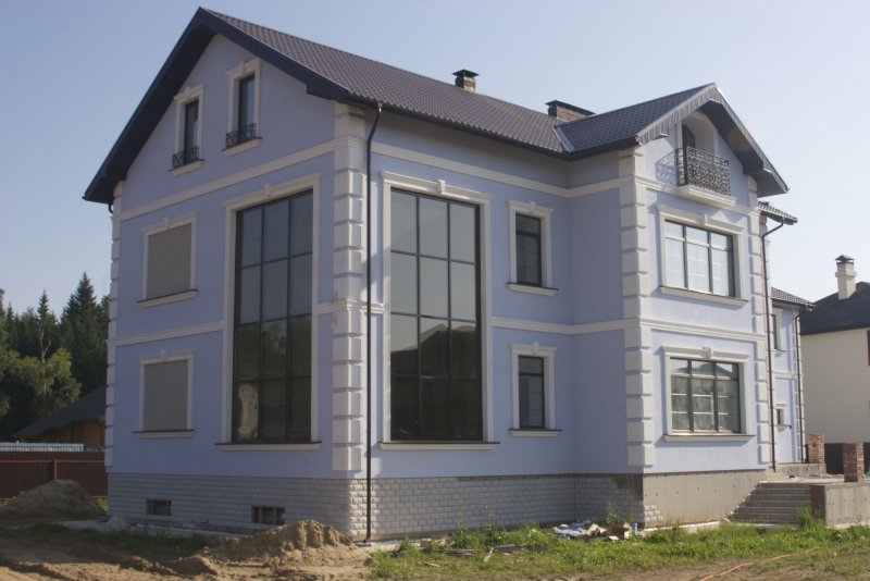 Дом из пенопластовых панелей
