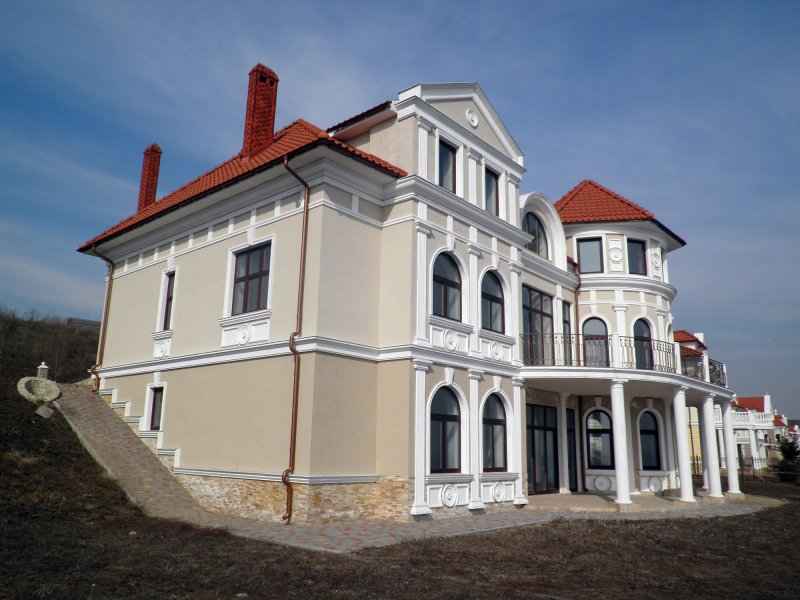 Фасадные работы из пенополистирола реклама