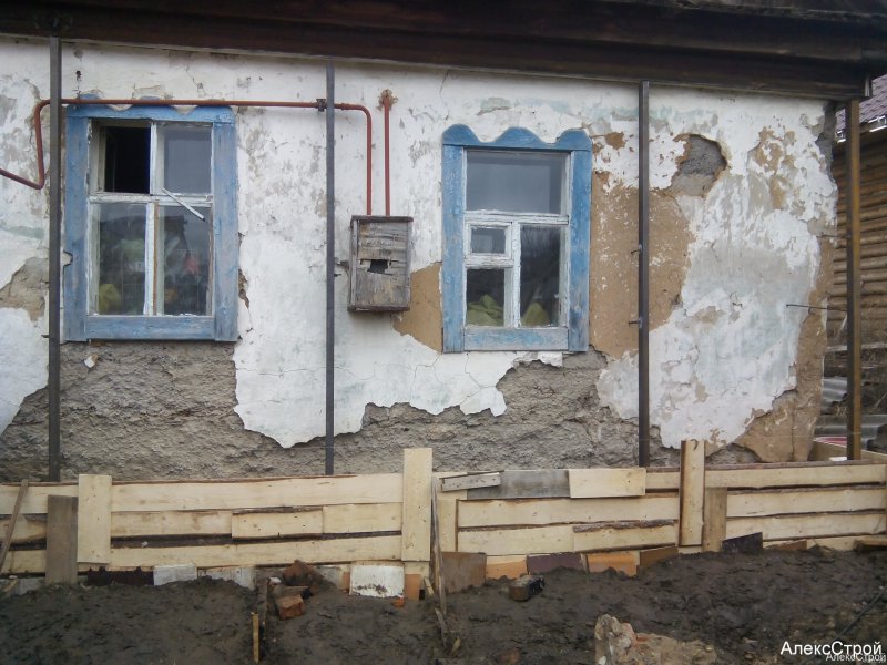 Стяжка дачного домика