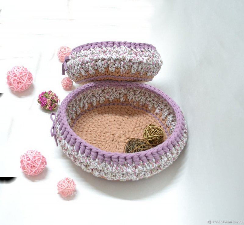 Корзины для дома своими руками