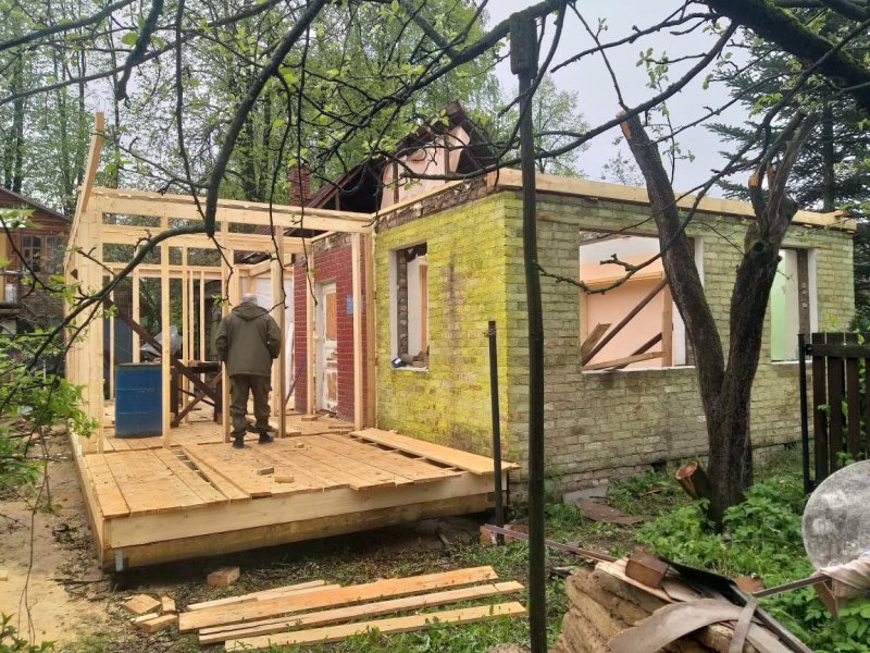 Реконструкция дачи