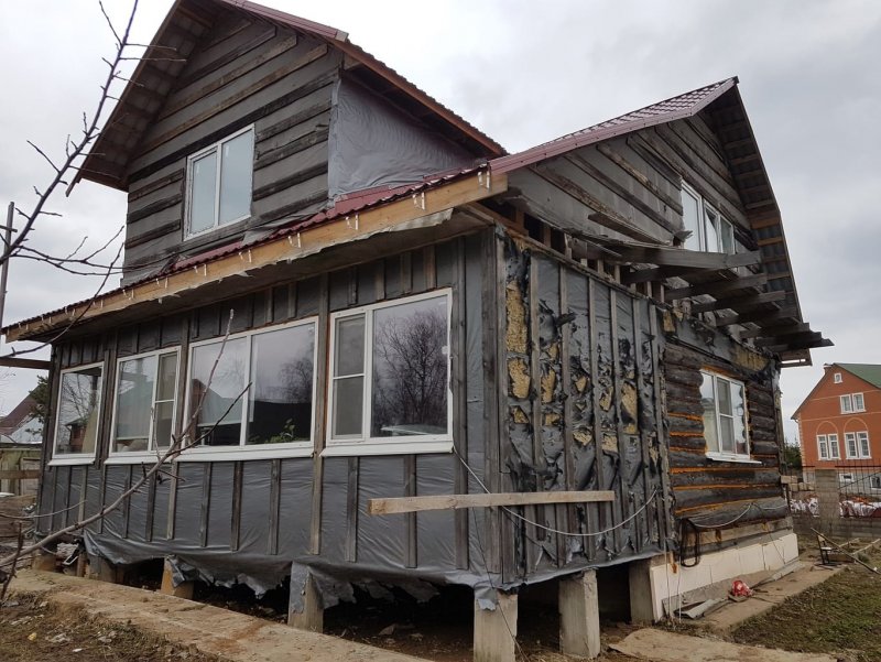 Реконструкция дачного домика