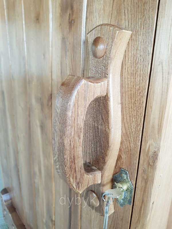 Дверь для бани глухая, состаренная "Русь" 1890х690 (Door Wood)