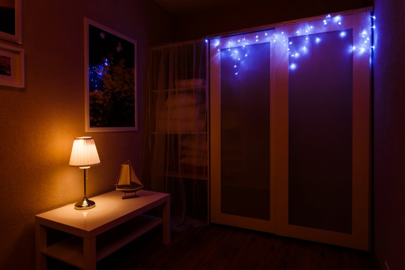 Гирлянда Neon-Night бахрома (Айсикл), 48 led, 180х50 см
