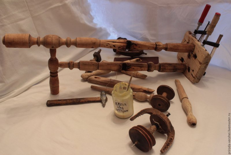 Подсвечник прялка