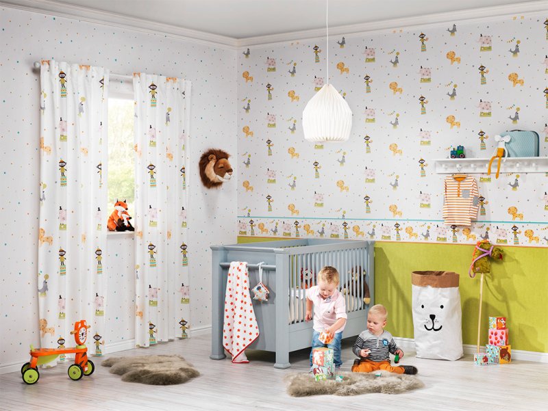Rasch bambino в интерьере