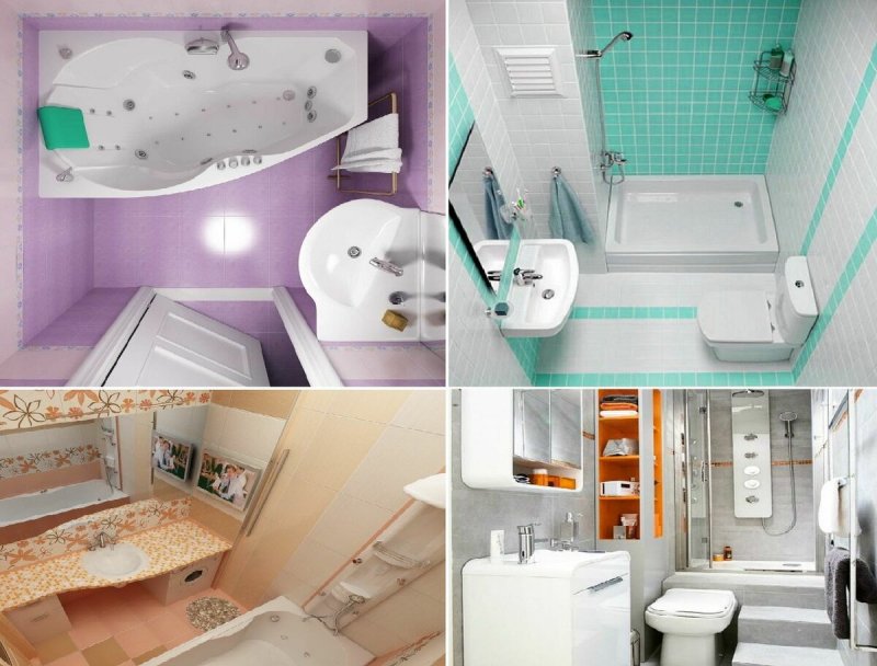 Планировка санузла 4 кв.м 2*2