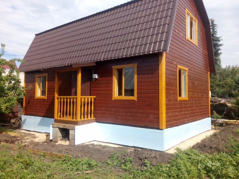 Каркасный домик 6 на 9