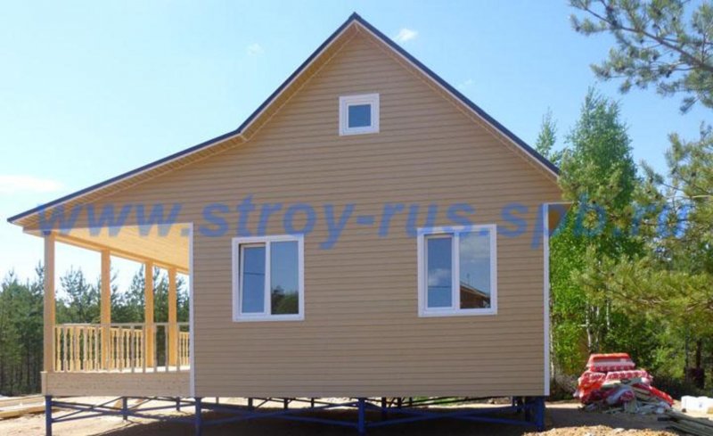 6х9 дом каркас