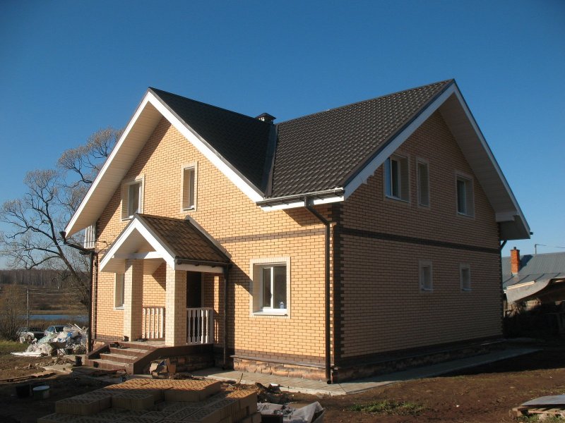 Кирпичный дом под ключ
