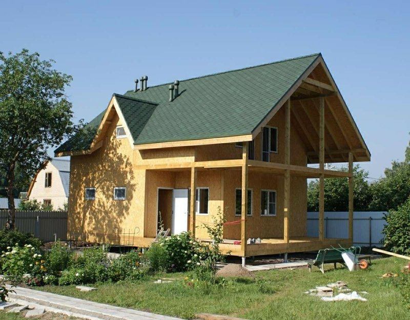 Фасад каркасника