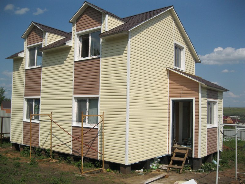 Каркасник в сайдинге