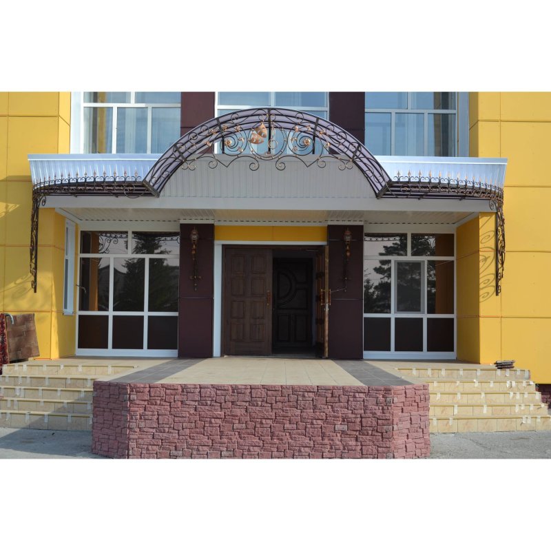 Дизайн фасада дома культуры