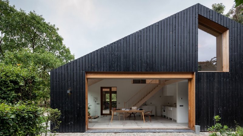 Дом в стиле Barn House
