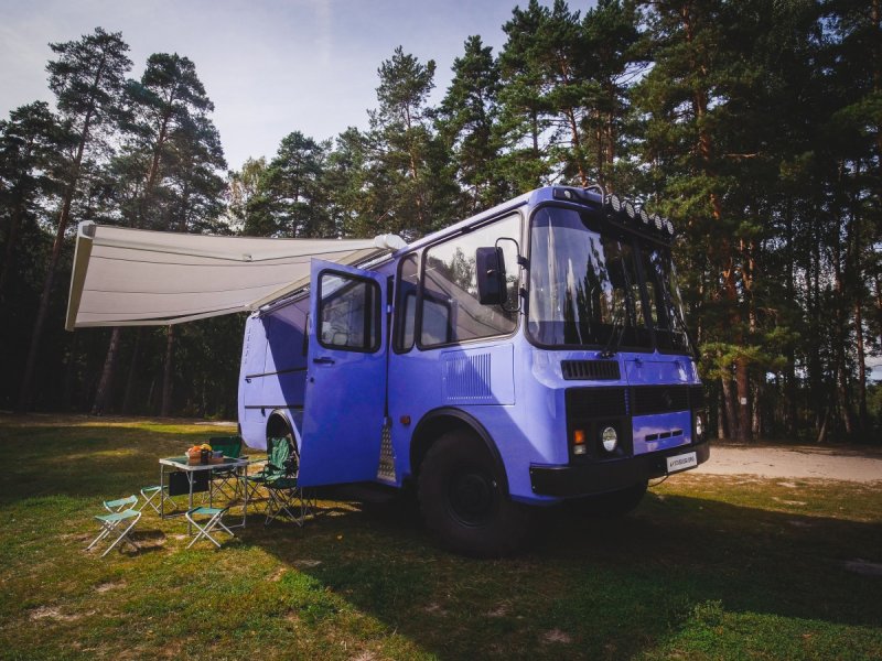 Автодом на базе ПАЗ 3206