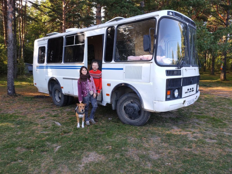 Автодом из ПАЗ 3205
